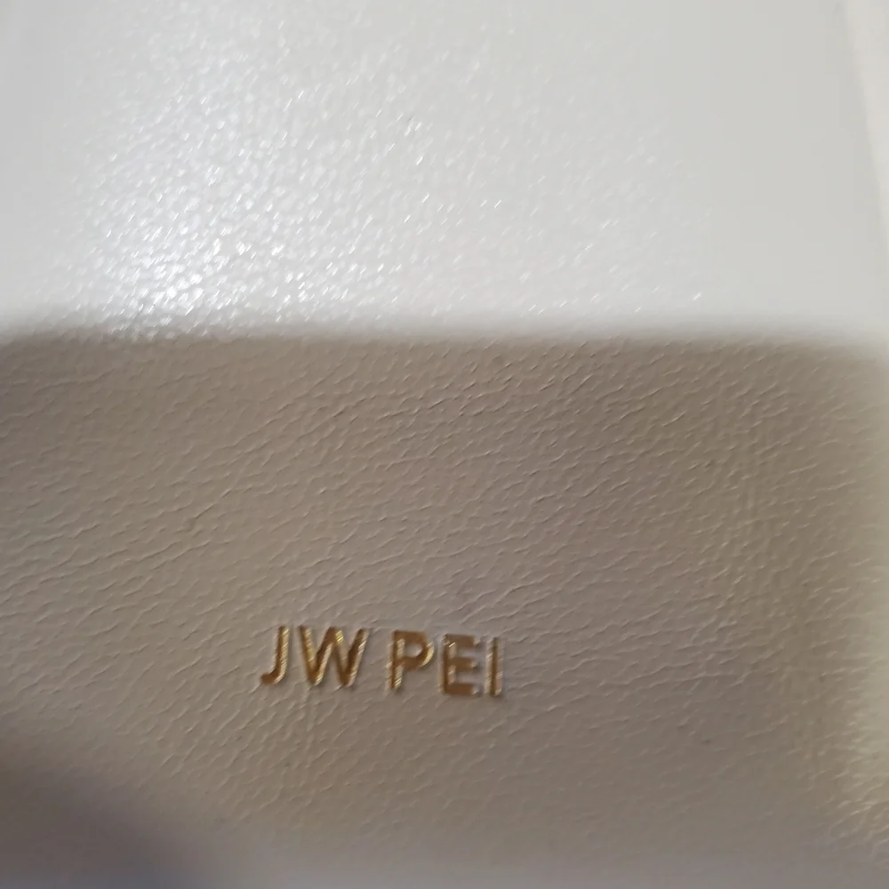 JW PEI GABBI RUCHED HOBO IVORY VEGAN LEATHER. HANDBAG.